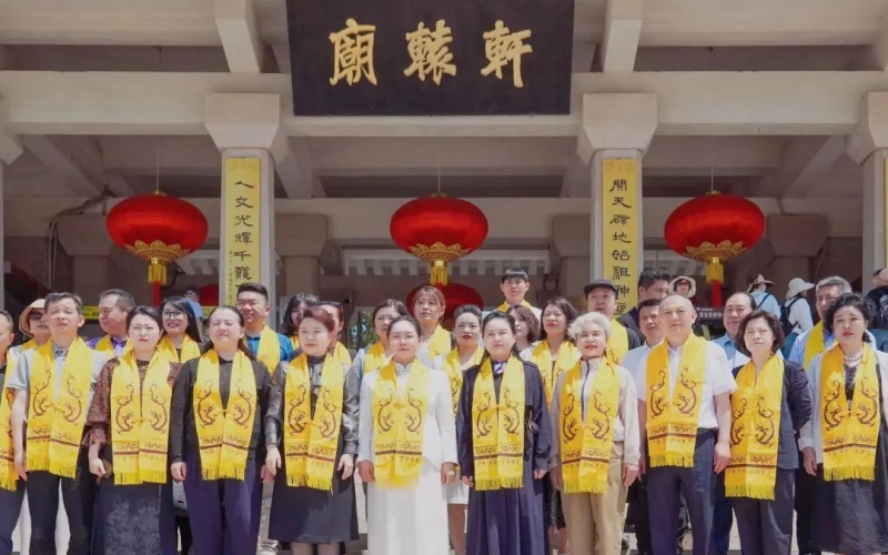 全聯(lián)女企業(yè)家商會走進(jìn)黃帝陵溯源尋根、凝心鑄魂